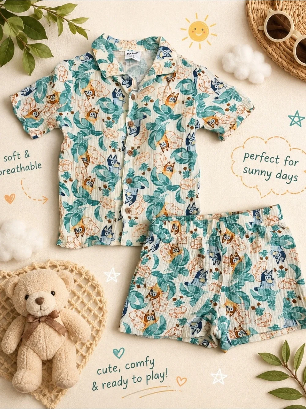 Bluey adorable matching